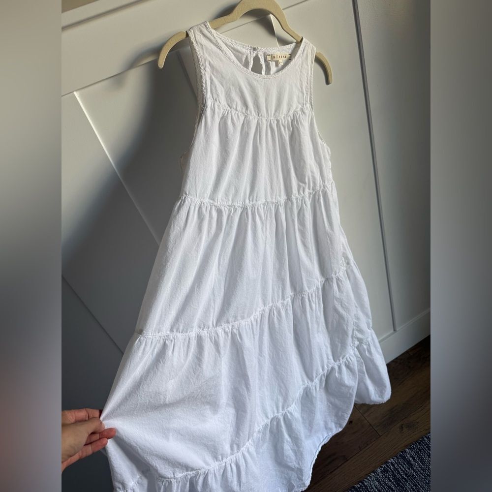 Xirena White Cotton Eva Dress - Picture 4 of 10